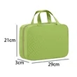Hanging Waterproof Travel Toiletry Bag with Compartments | https://www.bestnamebadges.com
