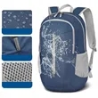 Lightweight Foldable Hiking Daypack Travel Backpack | https://www.bestnamebadges.com