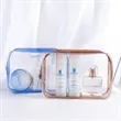 Clear PVC Waterproof Travel Cosmetic Toiletry Bag Set | https://www.bestnamebadges.com