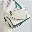 30L Gym Duffel Bag with Shoe Compartment and Handle | https://www.bestnamebadges.com