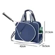 ennis Tote Bag with Racket Pocket and Side Holder | https://www.bestnamebadges.com