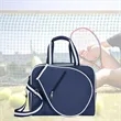 ennis Tote Bag with Racket Pocket and Side Holder | https://www.bestnamebadges.com