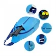 Blue Pickleball Paddle Bag with Large Capacity Design | https://www.bestnamebadges.com