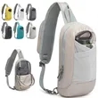 Lightweight Crossbody Sling Backpack with USB Port | https://www.bestnamebadges.com