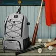 Baseball and Softball Equipment Backpack W/ Shoe Compartment | https://www.bestnamebadges.com