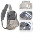 Lightweight Crossbody Sling Backpack with USB Port | https://www.bestnamebadges.com