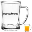 22 oz. Large Glass Beer Mug with Custom Logo | https://www.bestnamebadges.com