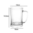 22 oz. Large Glass Beer Mug with Custom Logo | https://www.bestnamebadges.com