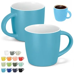 11 oz. Colorful Ceramic Mug with Custom Logo