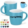 11 oz. Colorful Ceramic Mug with Custom Logo | https://www.bestnamebadges.com