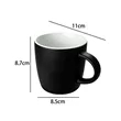 11 oz. Colorful Ceramic Mug with Custom Logo | https://www.bestnamebadges.com