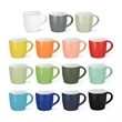 11 oz. Colorful Ceramic Mug with Custom Logo | https://www.bestnamebadges.com