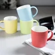 11 oz. Colorful Ceramic Mug with Custom Logo | https://www.bestnamebadges.com
