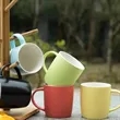 11 oz. Colorful Ceramic Mug with Custom Logo | https://www.bestnamebadges.com