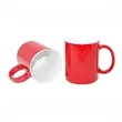 11 oz. Colorful Ceramic Mug with Custom Logo Printing | https://www.bestnamebadges.com