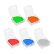 Reusable Silicone Straw Set with Foldable Design & Case | https://www.bestnamebadges.com
