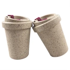 12 oz. Eco-Friendly Reusable Cup with Lid