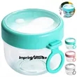 20 oz. Portable Food Container with Spoon Lid and Handle | https://www.bestnamebadges.com
