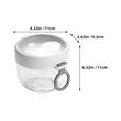 20 oz. Portable Food Container with Spoon Lid and Handle | https://www.bestnamebadges.com