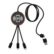 SCX Innovative Design™ 5-in-1 Bamboo 5W Wireless Charging... | https://www.bestnamebadges.com