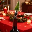 Colorful Christmas Tree Metal Wine Bottle Stopper | https://www.bestnamebadges.com