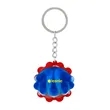 Recycled Push Pop Bubble Ball Fidget Sensory Keychain | https://www.bestnamebadges.com