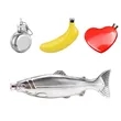 Creative Shaped Stainless Steel Flask with Custom Logo | https://www.bestnamebadges.com