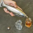 Creative Shaped Stainless Steel Flask with Custom Logo | https://www.bestnamebadges.com