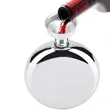 6 oz. Colorful Round Stainless Steel Flask with Logo | https://www.bestnamebadges.com
