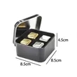 Stainless Steel Whiskey Stones Set in Metal Box with Logo | https://www.bestnamebadges.com