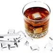 Stainless Steel Whiskey Stones Set in Metal Box with Logo | https://www.bestnamebadges.com