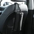 Polyester Foldable Hanging Car Trash Bag W/ Strap 15"x7.5" | https://www.bestnamebadges.com