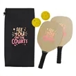 Fun On The Go Games - Pickleball Set | https://www.bestnamebadges.com