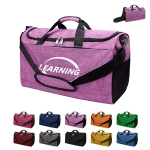 Large Wet And Dry Gym Bag W/ Shoe Compartment