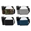 Compact Disc Golf Shoulder Bag with Drink Holder | https://www.bestnamebadges.com