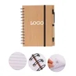 Eco-Friendly Spiral Notebook with Ballpoint Pen | https://www.bestnamebadges.com