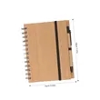 Eco-Friendly Spiral Notebook with Ballpoint Pen | https://www.bestnamebadges.com