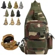 Tactical Crossbody Sling Bag with Multi Pockets | https://www.bestnamebadges.com