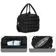 Quilted Insulated Lunch Bag with Dual Zippers | https://www.bestnamebadges.com