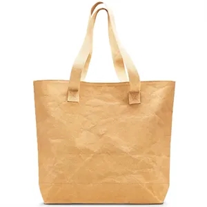 Kraft Paper Tote Bag with Durable Handles