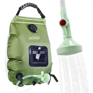 20L Liter Portable Solar Heated Camping Shower Bag