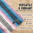 Mexican Striped Handwoven Oversized Blanket | https://www.bestnamebadges.com