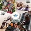 Mexican Striped Handwoven Oversized Blanket | https://www.bestnamebadges.com