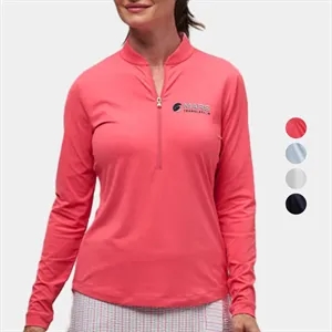 Fairway & Greene® Cat Long Sleeve Zip Women's Jacket UPF 50+