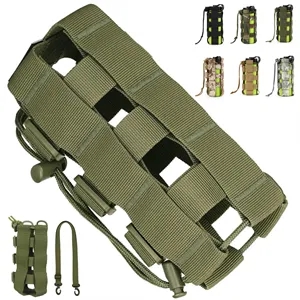 Tactical Molle Water Bottle Holder Pouch