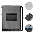 Large Mesh Sports Ball Storage Bag with Shoulder Strap | https://www.bestnamebadges.com