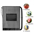 Large Mesh Sports Ball Storage Bag with Shoulder Strap | https://www.bestnamebadges.com