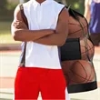 Large Mesh Sports Ball Storage Bag with Shoulder Strap | https://www.bestnamebadges.com