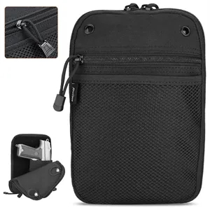 Travel Passport Holder Organizer Pouch with Zipper