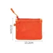 Mesh Nylon Zipper Coin Pouch with Wrist Strap | https://www.bestnamebadges.com